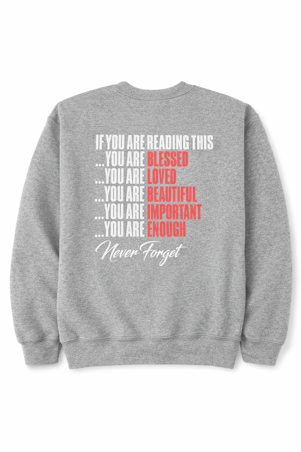 She Believed – Affirmation Crewneck