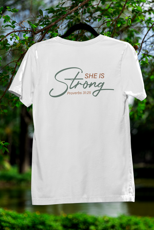White She Is Strong