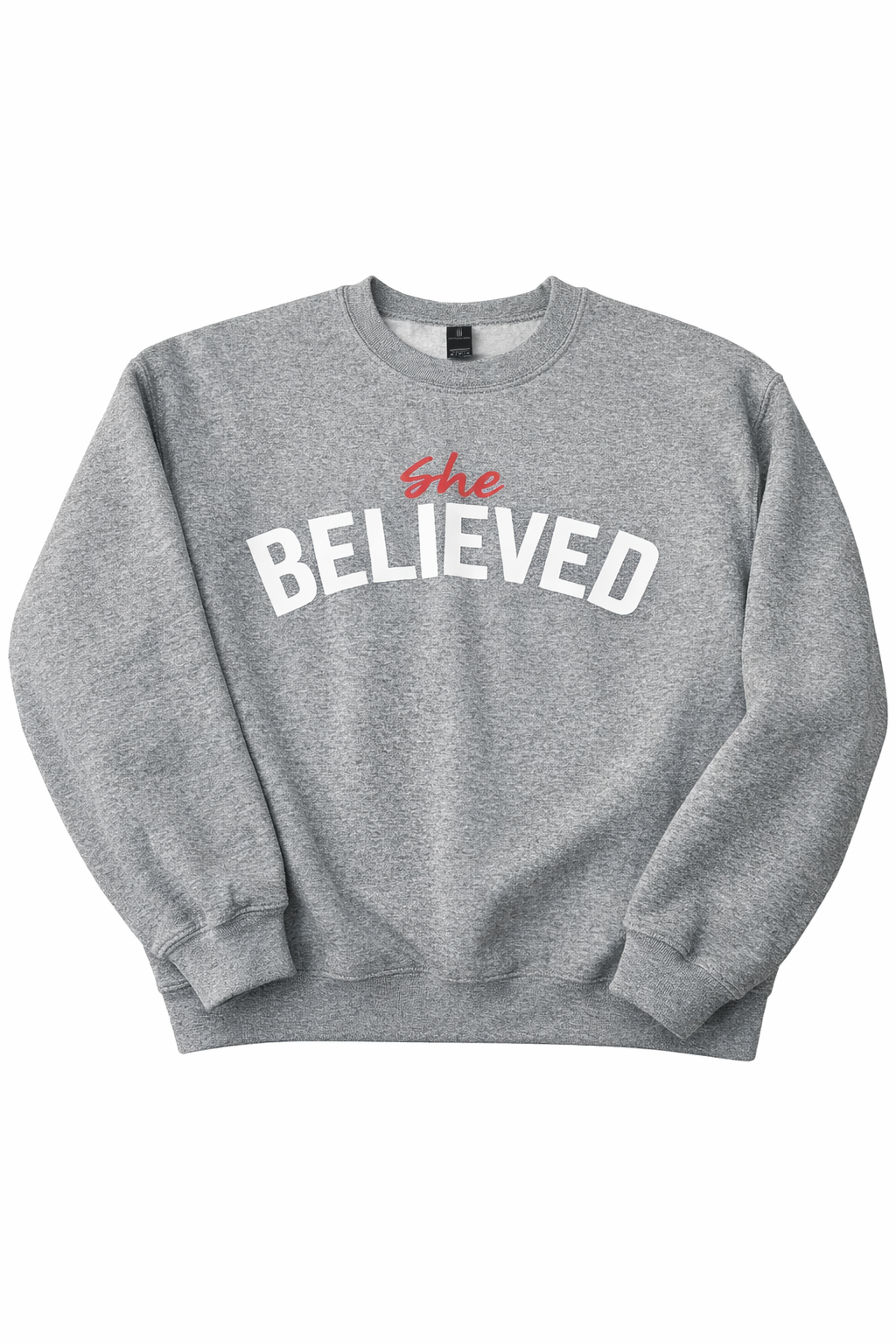 She Believed – Affirmation Crewneck