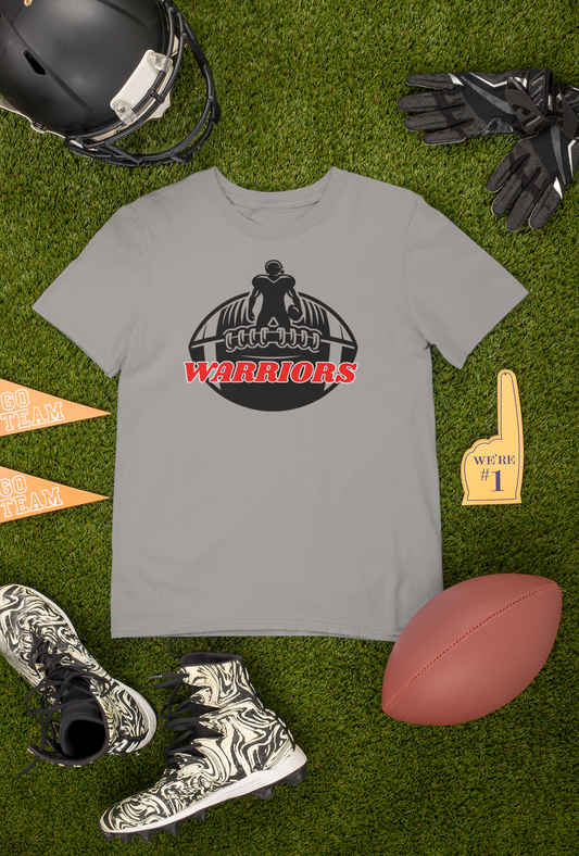 WARRIORS Football Player Tee